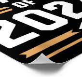 Poster Classe supérieure de 2024 lycée universitaire (Coin)