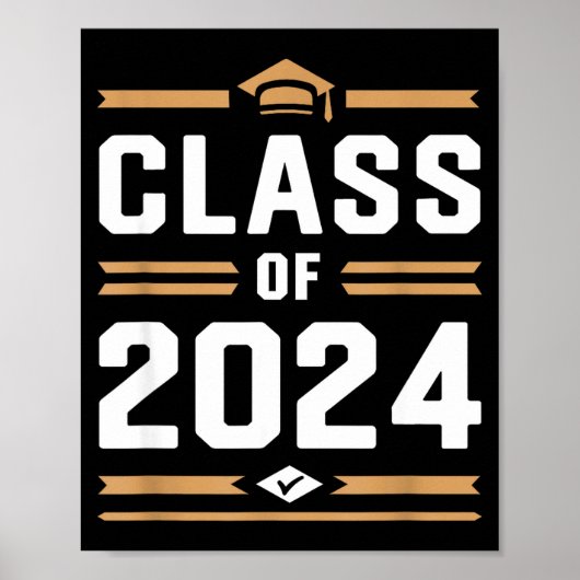 Poster Classe supérieure de 2024 lycée universitaire (Devant)
