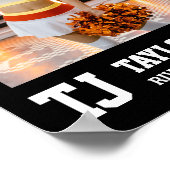 Poster Classe supérieure de 2025 - Collage photo (Coin)