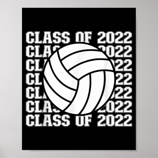Poster Classe supérieure de volley-ball (Devant)