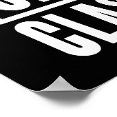 Poster Classe universitaire Straight Outta de 2025 (Coin)