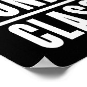 Poster Classe universitaire Straight Outta de 2026 (Coin)