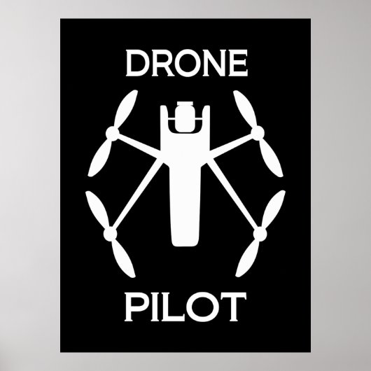 Poster Classes Pilote de drone (Devant)