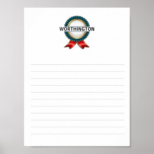 Poster Classeur de correspondance de téléchargement insta (Devant)