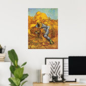Poster Classeur Sheaf (après Millet) par Vincent van Gogh (Bureau à domicile)
