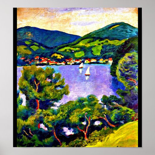 Poster-Classic/-August Macke 112 Poster (Voorkant)