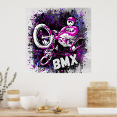 Poster Classic Bmx Bike (Cuisine)