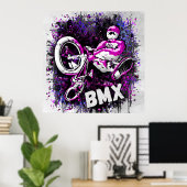 Poster Classic Bmx Bike (Bureau à domicile)
