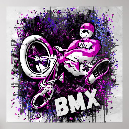 Poster Classic Bmx Bike (Devant)
