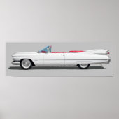 Poster Classic Cadillac Car (Devant)