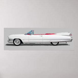 Poster Classic Cadillac Car