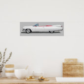 Poster Classic Cadillac Car (Cuisine)