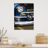 Poster Classic Car Chrome Closeup (Cuisine)