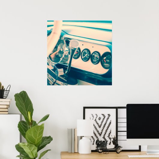 Poster Classic Car Dash (Bureau à domicile)