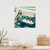 Poster Classic Car Dash (Cuisine)