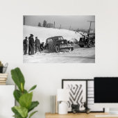 Poster Classic Car Wreck, 1940 (Bureau à domicile)