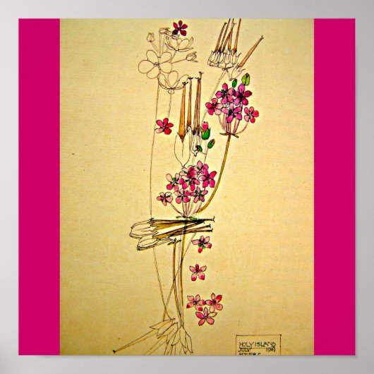 Poster-Classic/-Charles Rennie Mackintosh 3 Poster (Voorkant)
