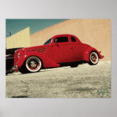 Poster Classic Hot Rod (Devant)