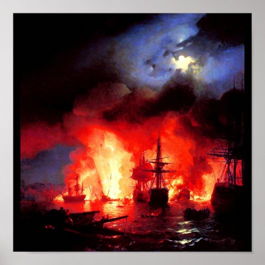 Poster-Classic/-Ivan Aivazovsky 4 Poster (Voorkant)