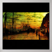 Poster-Classic/-John Atkinson Grimshaw Poster (Voorkant)
