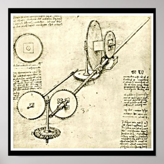 Poster-Classic/-Leonardo da Vinci 16 Poster (Voorkant)