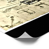 Poster-Classic/-Leonardo da Vinci 18 Poster (Hoek)