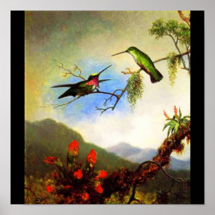 Poster-Classic/-Martin Johnson Heade 1 Poster