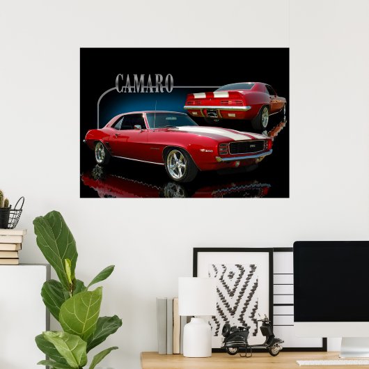 Poster classic muscle (Bureau à domicile)