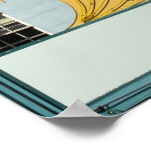 Poster Classic Old Movie Theatre Marquee (Coin)