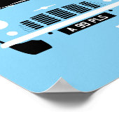 Poster Classic Original Mini glace van art minimaliste (Coin)