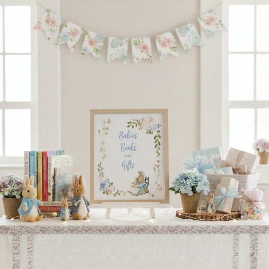 Poster Classic Peter le lapin Douche jumelle Livres et ca