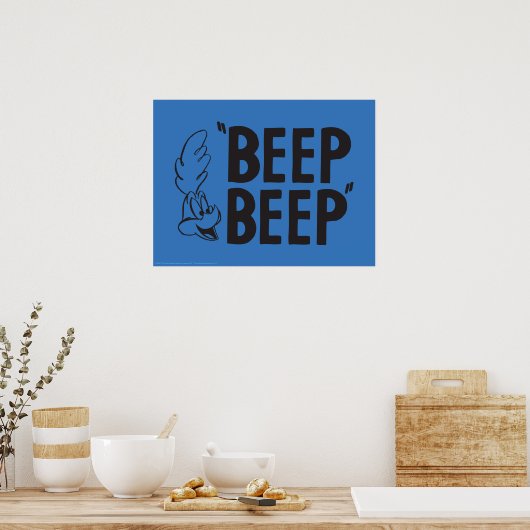 Poster Classic ROAD RUNNER™ BEEP BEEP! (Cuisine)