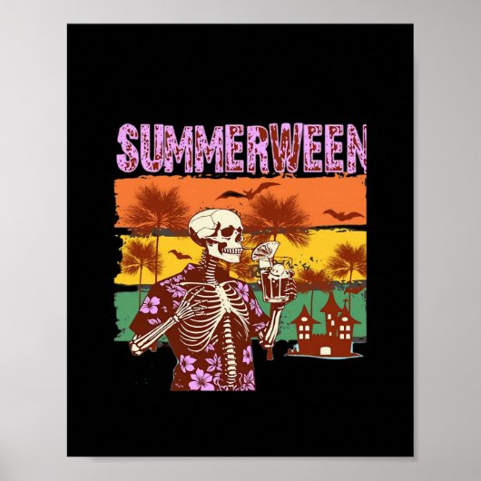 Poster Classic Trending de Summerween (Devant)