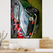 Poster Classic Triumph TR6 voiture de sport (Cuisine)