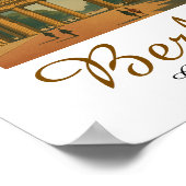 Poster Classic Vintage Berlin Allemagne (Coin)