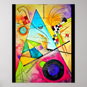 Poster-Classic/-Wassily Kandinsky 15 Poster