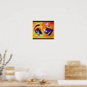 Poster-Classic/-Wassily Kandinsky 9 Poster (Keuken)