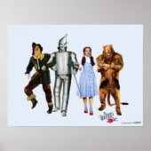 Poster Classic Wizard of Oz Characters (Devant)