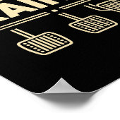 Poster Classically Trained Manual Car Pedals Driving (Coin)