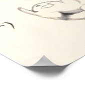Poster Classics Zen - Gibon Sengai - Pointing Hotei (Coin)