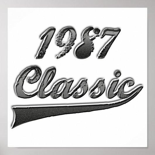 Poster Classique 1987 (Devant)