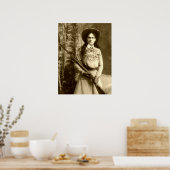 Poster Classique Annie Oakley (Cuisine)