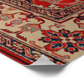 Poster classique Arabesque Rug Henna Welcome Party (Coin)