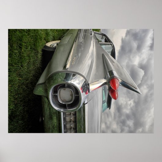 Poster Classique Cadillac 1959 (Devant)