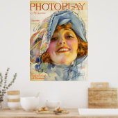 Poster classique Constance Talmadge (Cuisine)