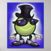 Poster classique de tennis (Devant)