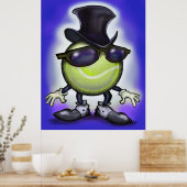 Poster classique de tennis (Cuisine)