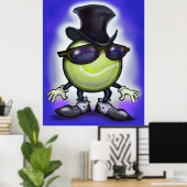 Poster classique de tennis (Bureau à domicile)