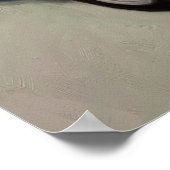 Poster classique de voiture musculaire - "Le Juge" (Coin)