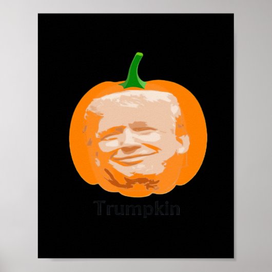 Poster Classique d'Halloween de Trumpkin (Devant)